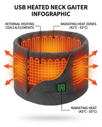 Heating element cutaway - internal coils and heat zones diagram